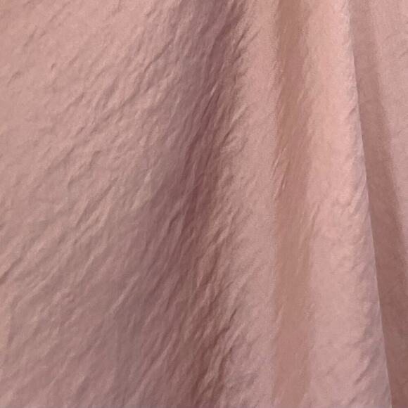 Solemio Los Angeles Pale Pink Satin Spaghetti Strap Racerback Cami, S - Picture 5 of 11